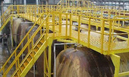 Ενισχυμένη πλαστική αντίσταση διάβρωσης κιγκλιδωμάτων διάβασης πεζών κιγκλιδωμάτων FRP ASTM φίμπεργκλας