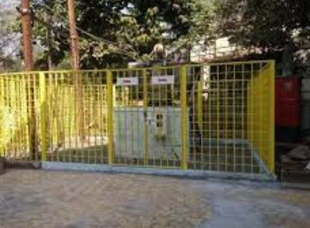 Υψηλή διάρκεια προϊόντων ασφάλειας φίμπεργκλας περίφραξης κιγκλιδωμάτων FRP ηλεκτρικής ενέργειας προειδοποίησης
