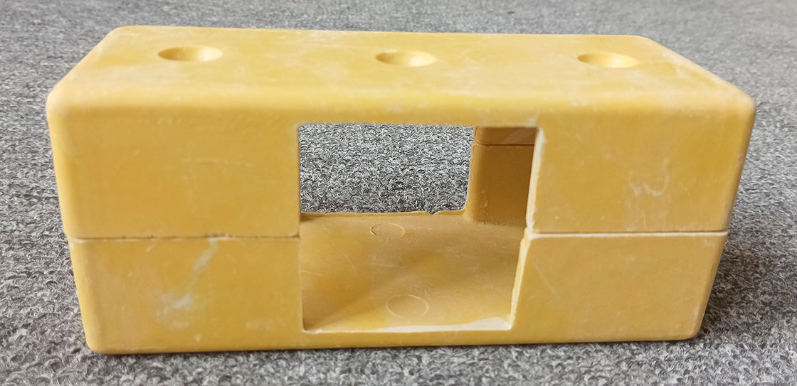 50 mm FRP τετραγωνικός σωλήνας σύνδεσμος τετραδιάστατο SMC χυτοειδές αξεσουάρ για χρήση στην κατασκευή
